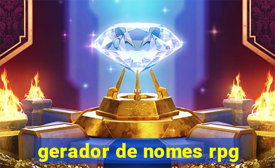 gerador de nomes rpg